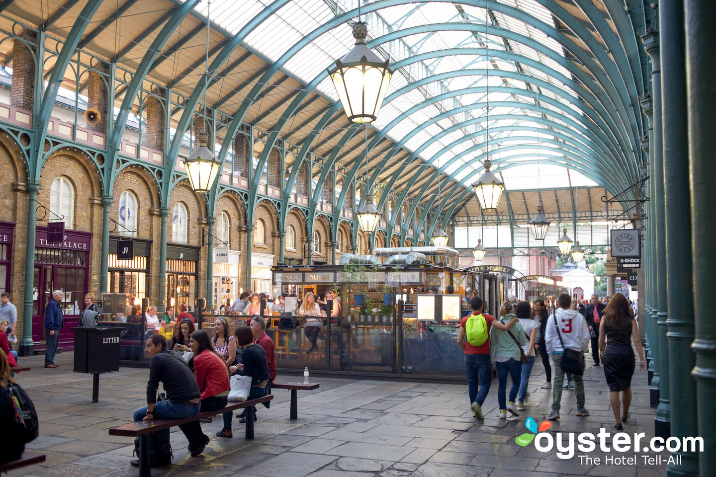 The market at Covent Garden in London