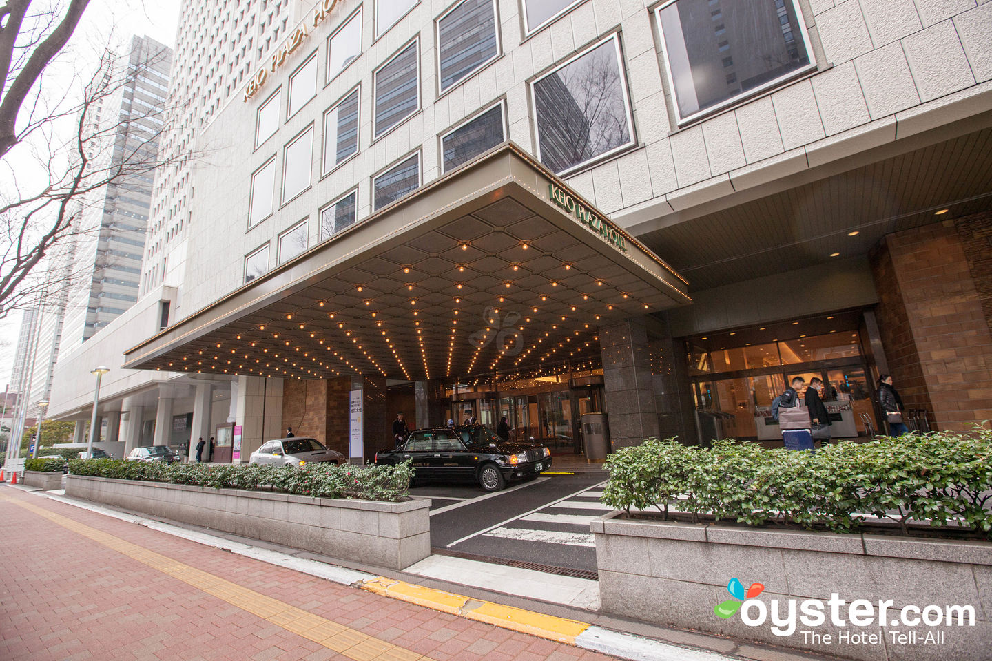 Keio Plaza Hotel Tokyo Entrance At The Keio Plaza Hotel Tokyo