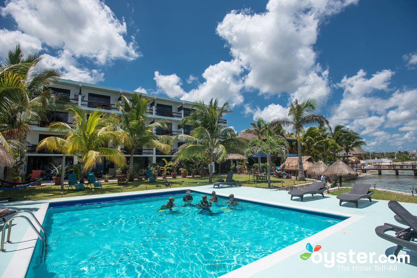 Hotel B Cozumel - Pool At The Hotel B Cozumel | Oyster.com Hotel Photos