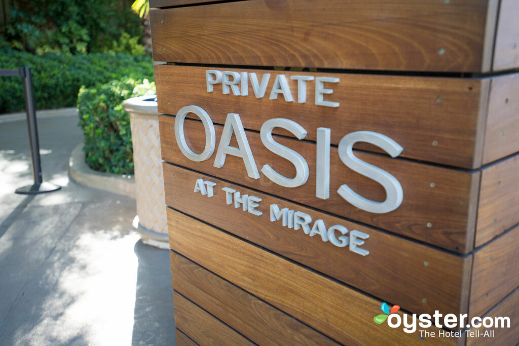 Die private Oase in  Das Mirage Hotel & Casino  /Auster