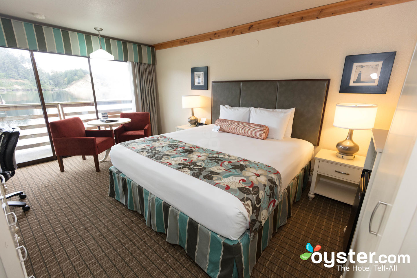 River House Inn - The River View with Two Queen beds Downstairs at the ...