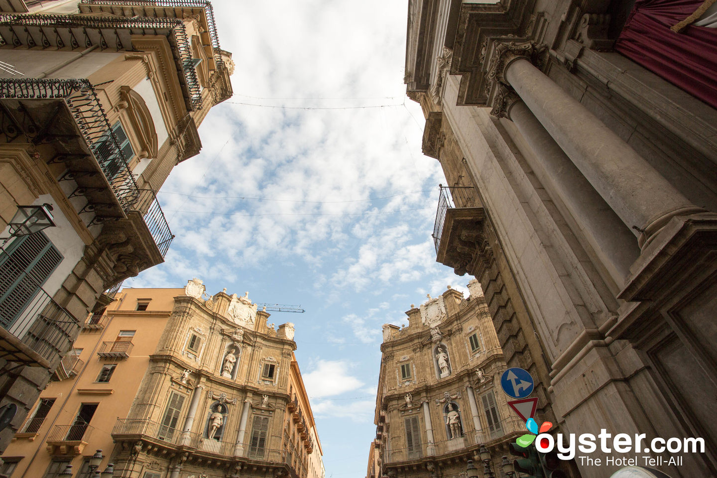 Street at Quintocanto Hotel & Spa, Palermo/Oyster