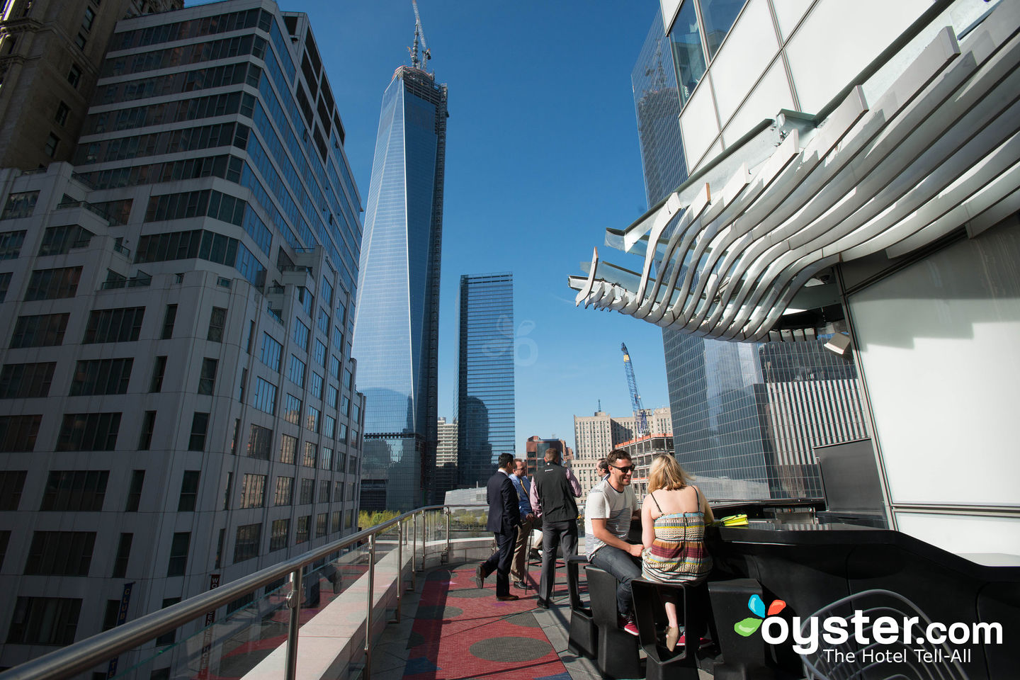 Construction in downtown Manhattan continues, with new hotels and multi-purpose office buildings in the works.