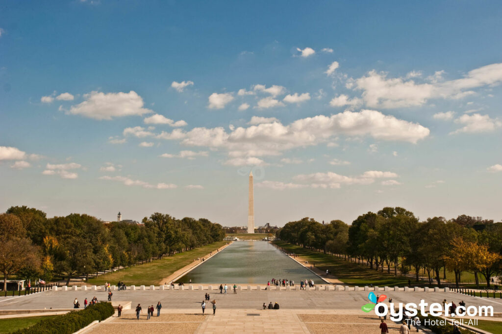 Blick auf das Washington Monument, Washington, DC