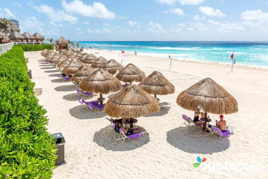 Beach at Paradisus Cancun