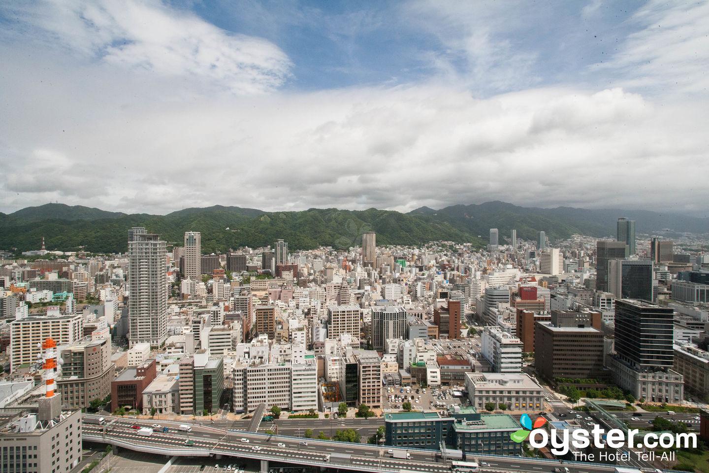 View from Hotel Okura Kobe