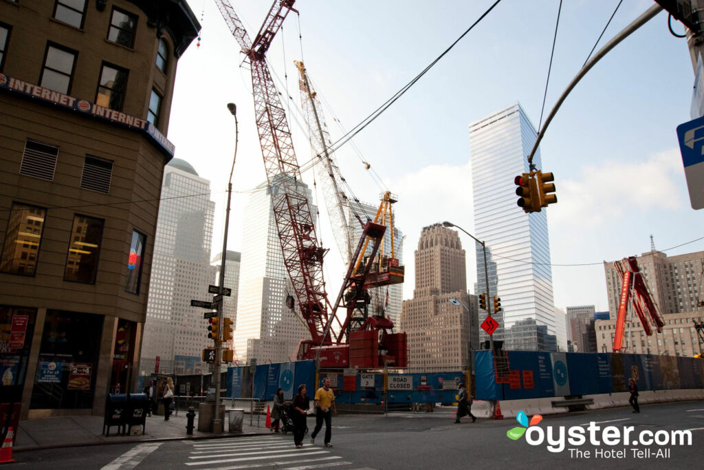 Construction in Lower Manhattan