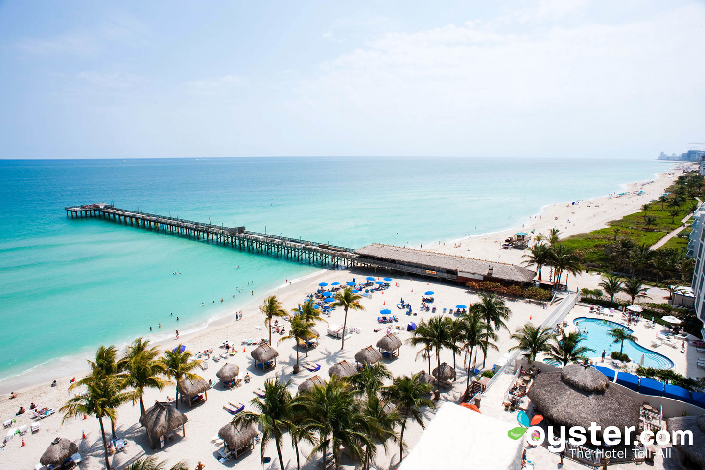 View from Newport Beachside Hotel and Resort, Miami