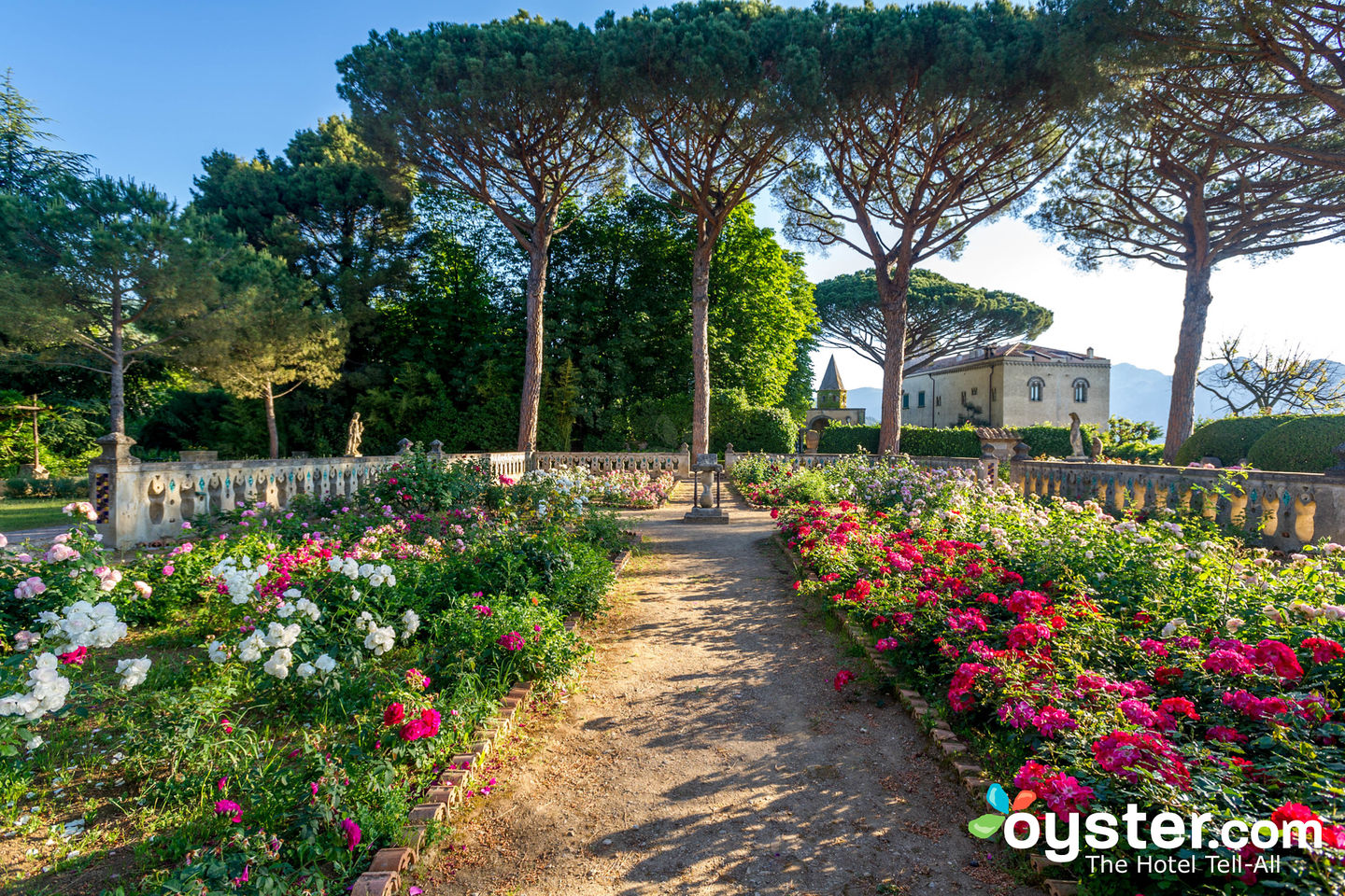 Park at Villa Cimbrone Hotel, Amalfi Coast