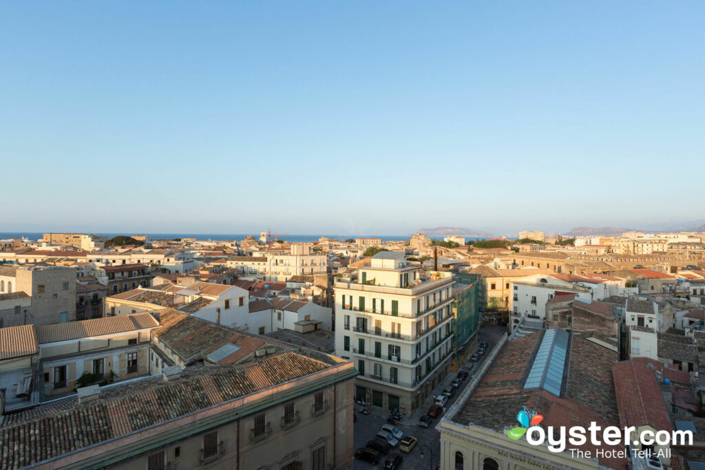 Vista dall'Hotel Ambasciatori a Palermo