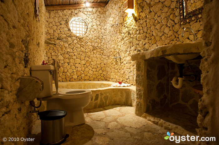 Salle de bain à Natura Cabanas