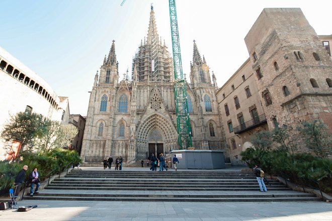 Cathédrale de Santa Eulalia, quartier gothique, Barcelone / Oyster