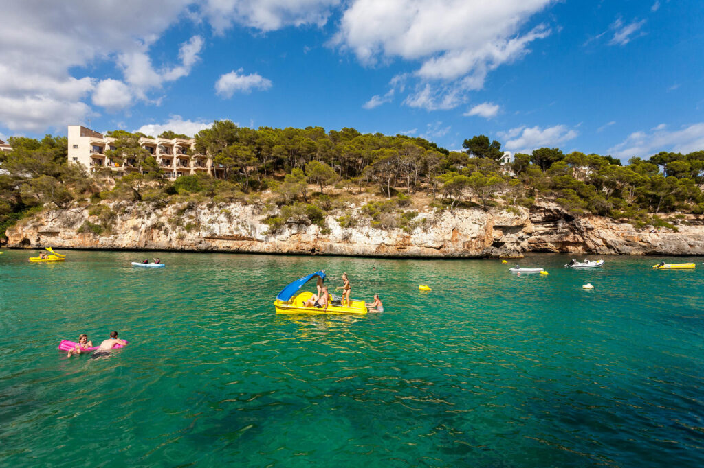 Beach at Hotel Pinos Playa, Mallorca