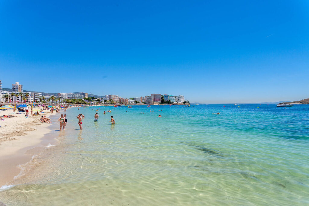 Beach at Melia Calvia Beach in Mallorca