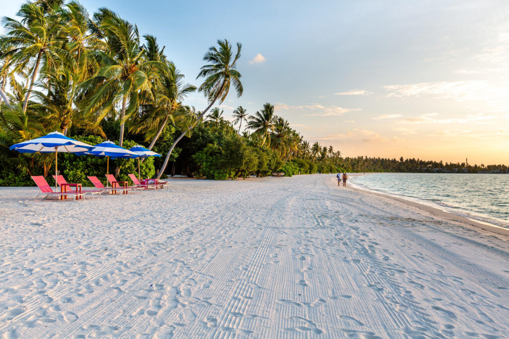 Beach at the Kandima Maldives