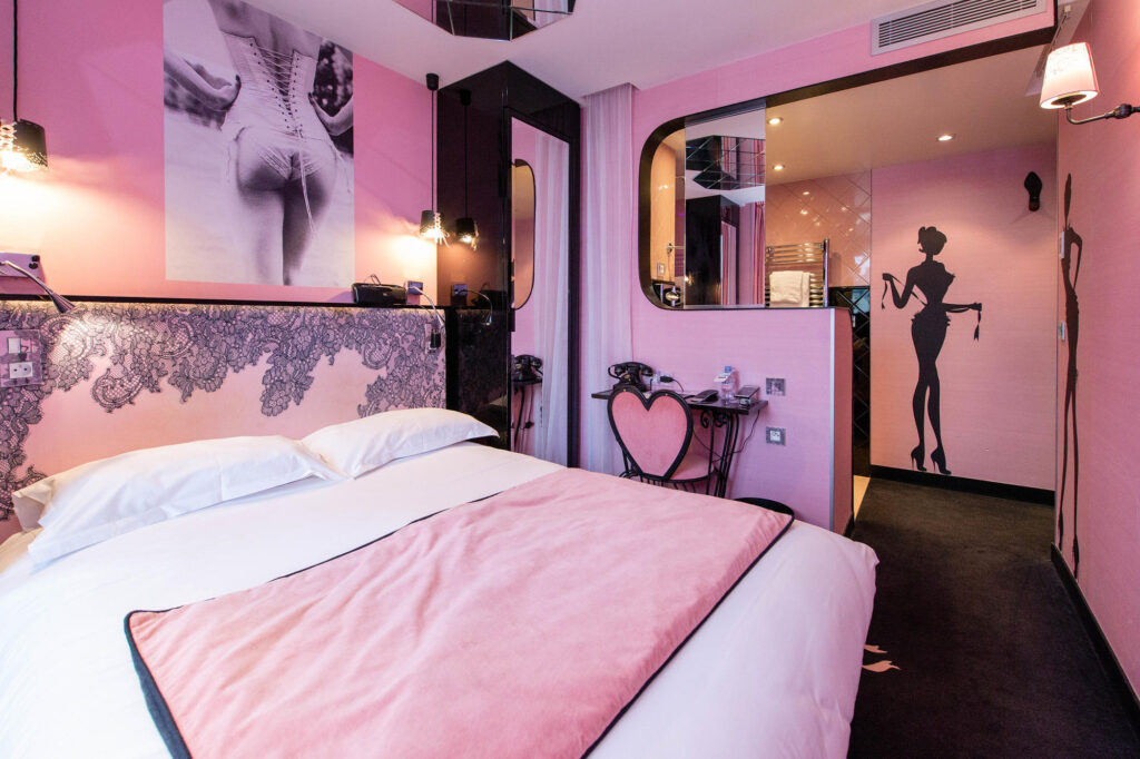 The Classic Lust Room A at the Hotel Vice Versa Paris