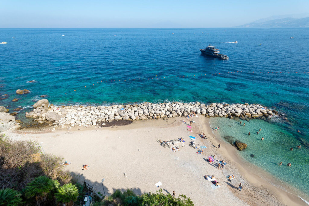 Beach at the J.K. Place Capri