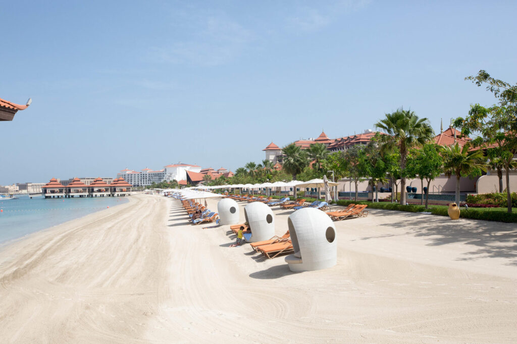 Beach at the Anantara The Palm Dubai Resort