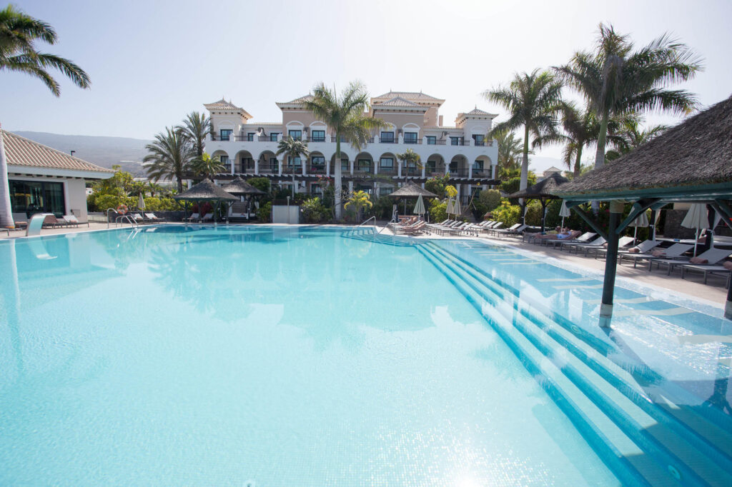 The Infinity Pool at the Gran Melia Palacio de Isora Resort & Spa