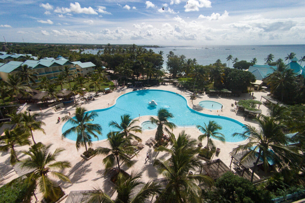Aerial Photography at the Hilton La Romana, an All-Inclusive Adult Resort