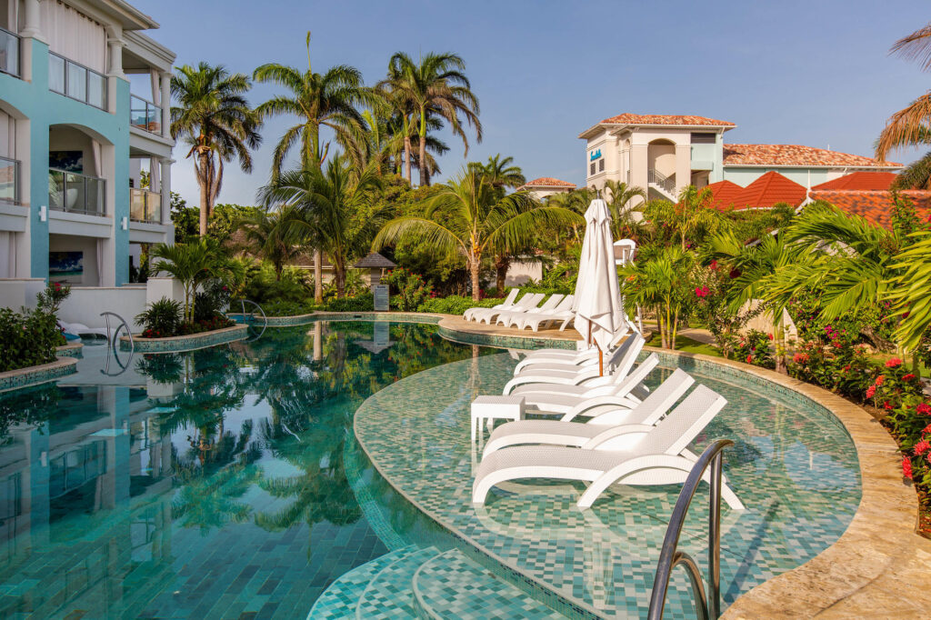 The Lagoon Pool at the Sandals Montego Bay