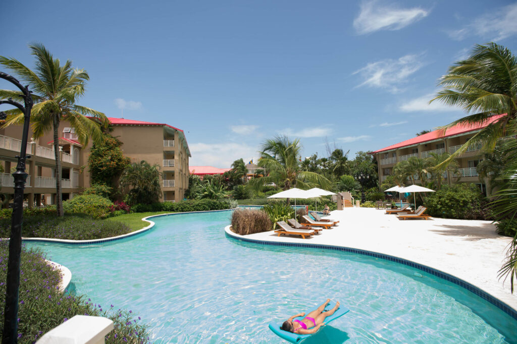 The Lagoon Pool at the Sandals Grande St. Lucian Spa & Beach Resort