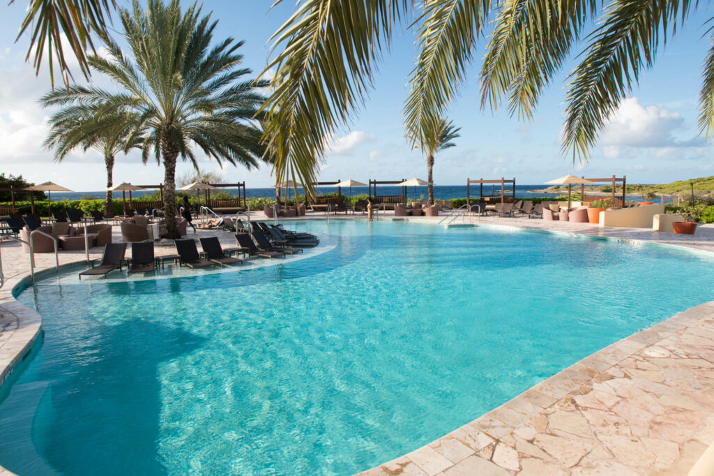 The Main Pool at the Santa Barbara Beach & Golf Resort, Curacao