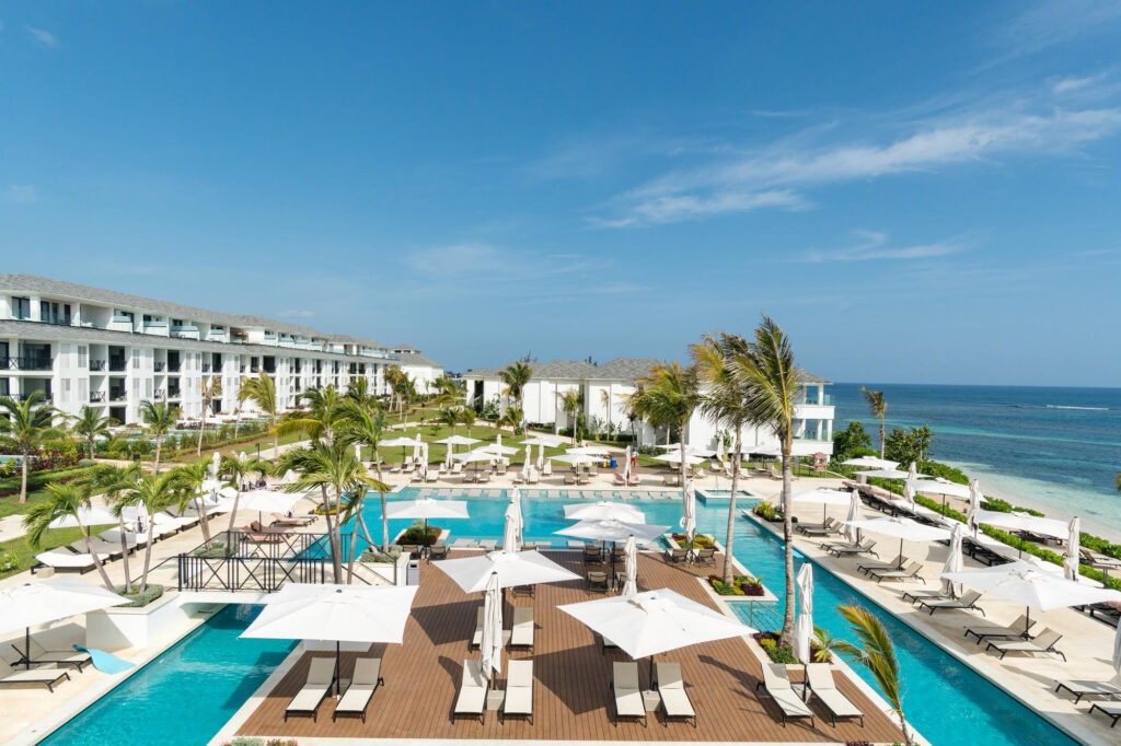 Pool at the Pools at the Excellence Oyster Bay