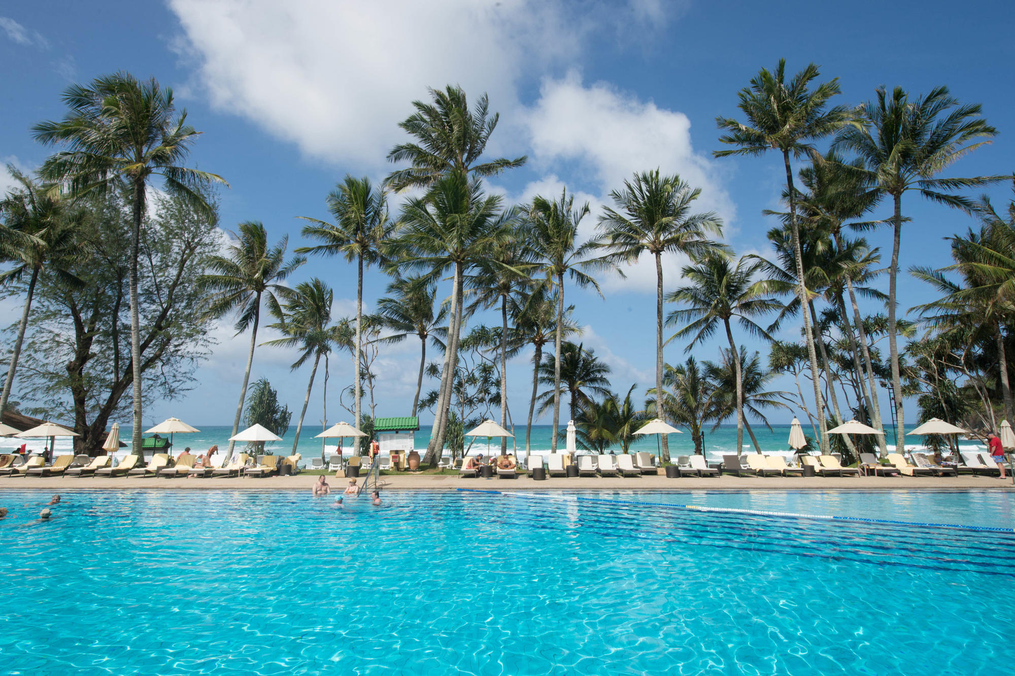 The Pool at the Le Meridien Phuket Beach Resort