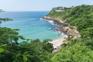 Beach at the Villa Mozart y Macondo