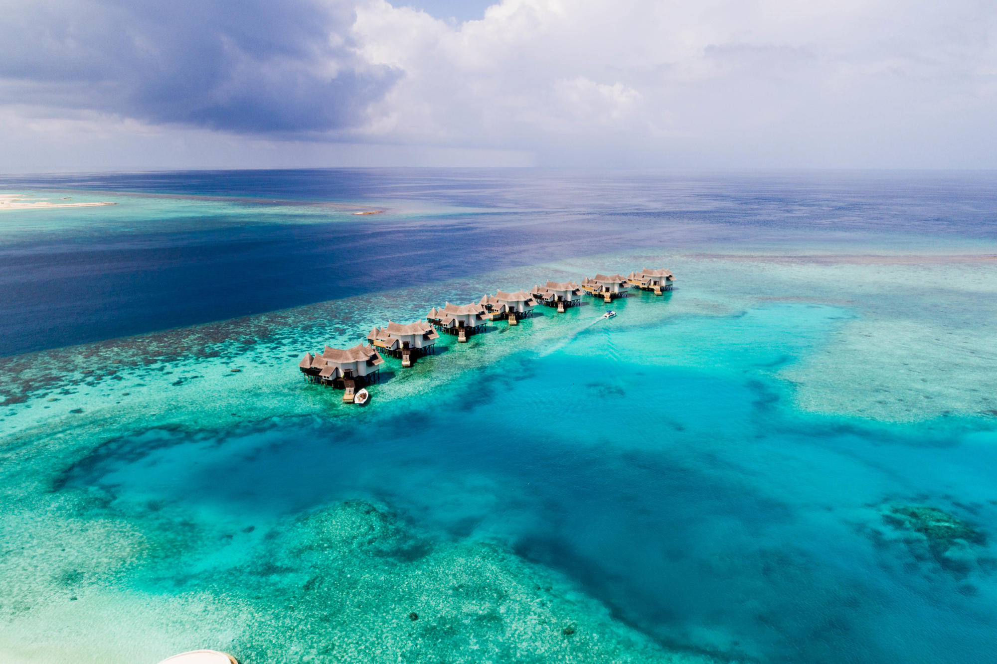 Aerial Photography of Jumeirah Vittaveli