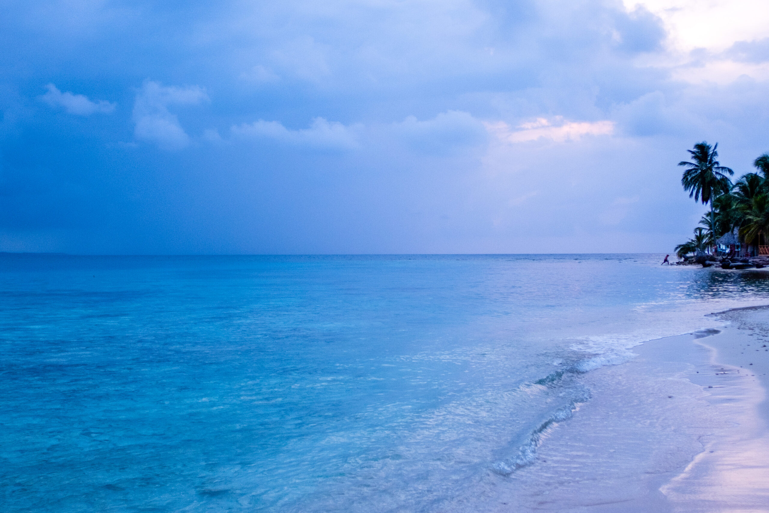 San Blas Islands at dusk