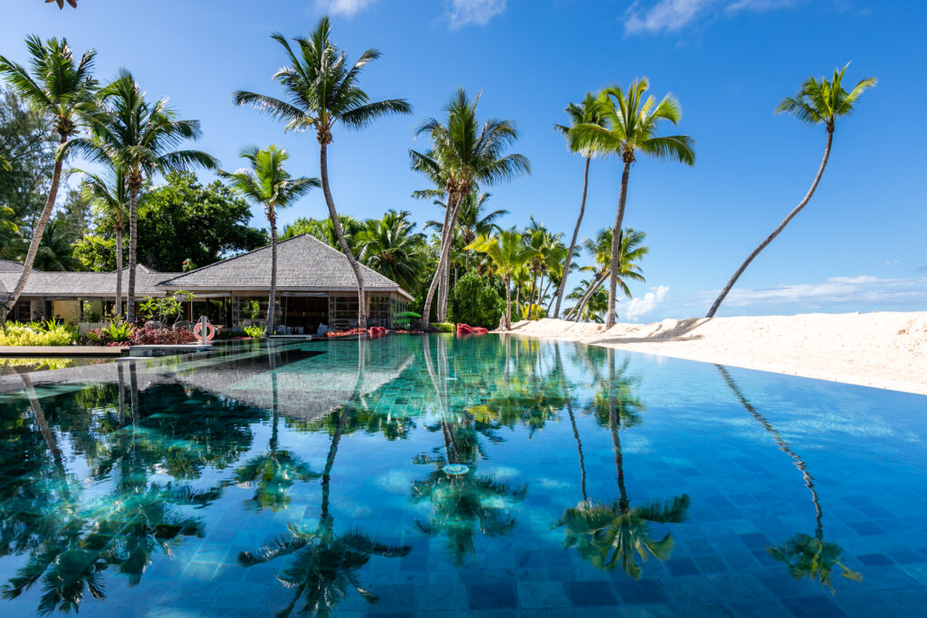 Pool at Four Seasons Resort Seychelles at Desroches Island