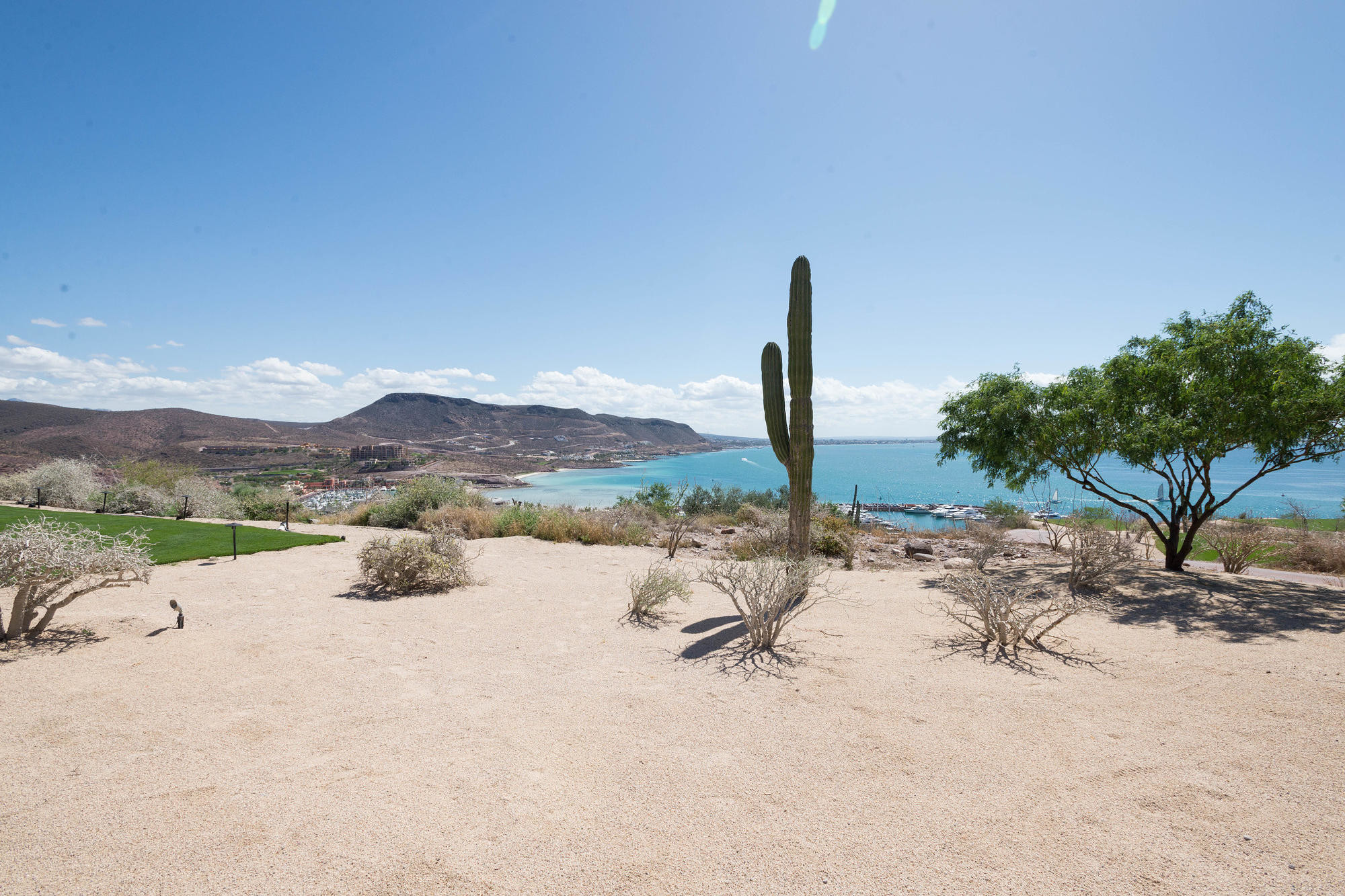 Desert coast of La Paz from CostaBaja Resort & Spa