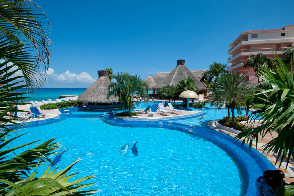 Pool at the El Cozumeleno Beach Resort