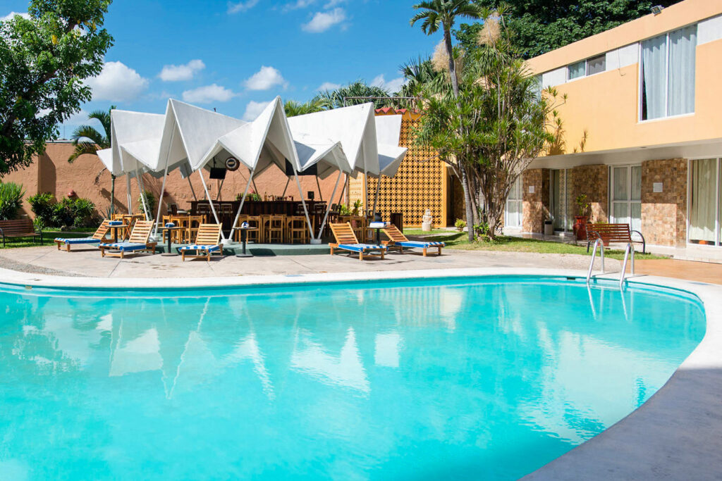 The Pool at the Hotel Maria del Carmen