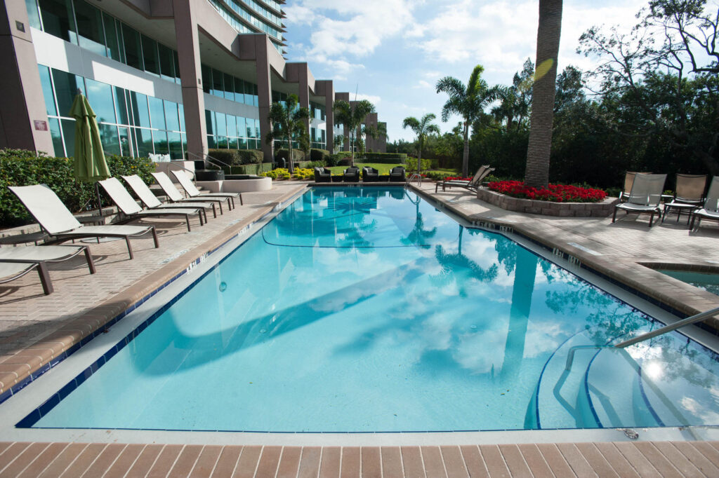 The Tower Pool at the Grand Hyatt Tampa Bay