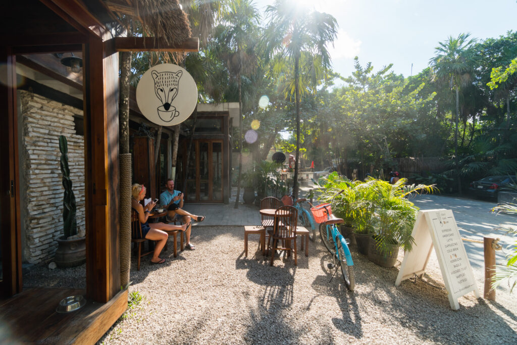 Cafe in Tulum
