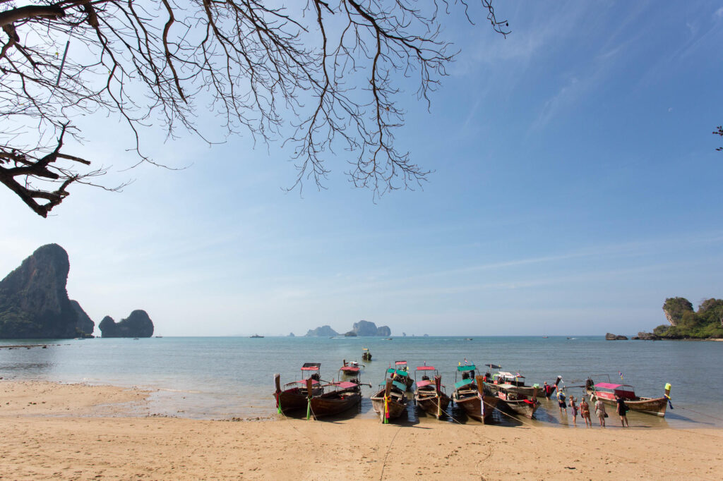 Beach at the Tonsai Bay Resort