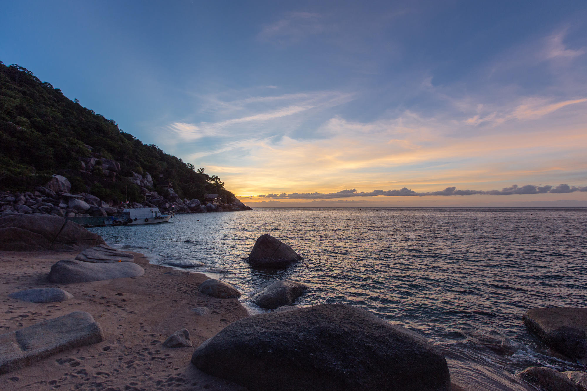 Beach at the Ao Muong Resort