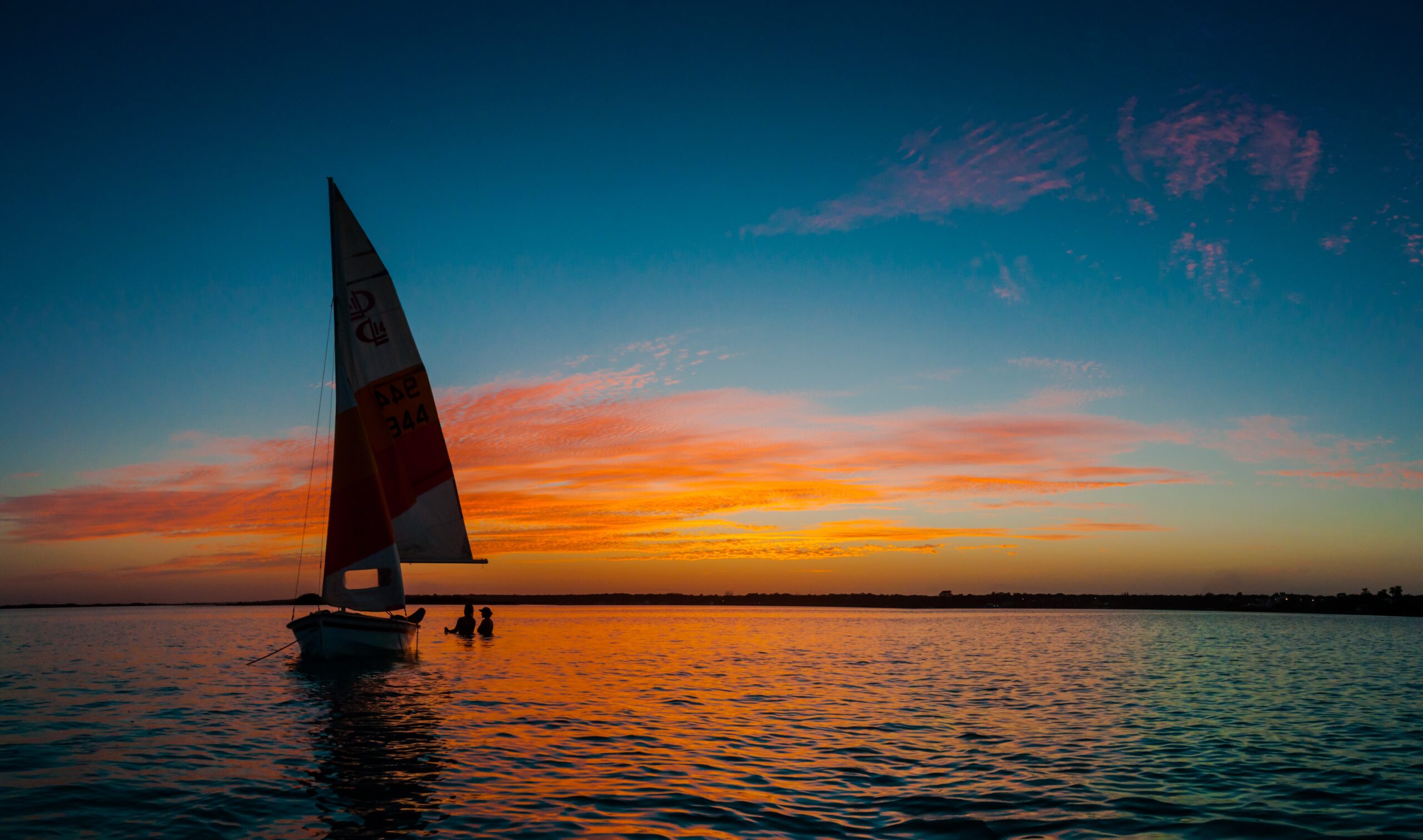 Sunset on Laguna Bacalar