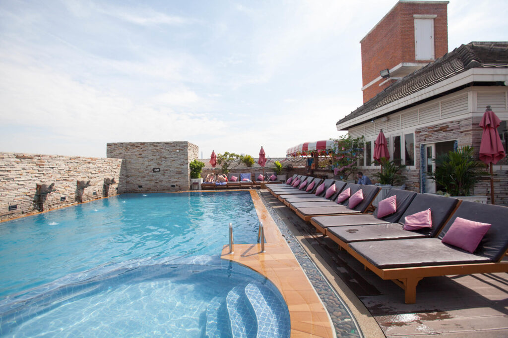 Pool at the Buddy Lodge Hotel