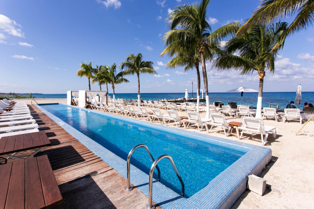 The Pool at the Fiesta Americana Cozumel All Inclusive
