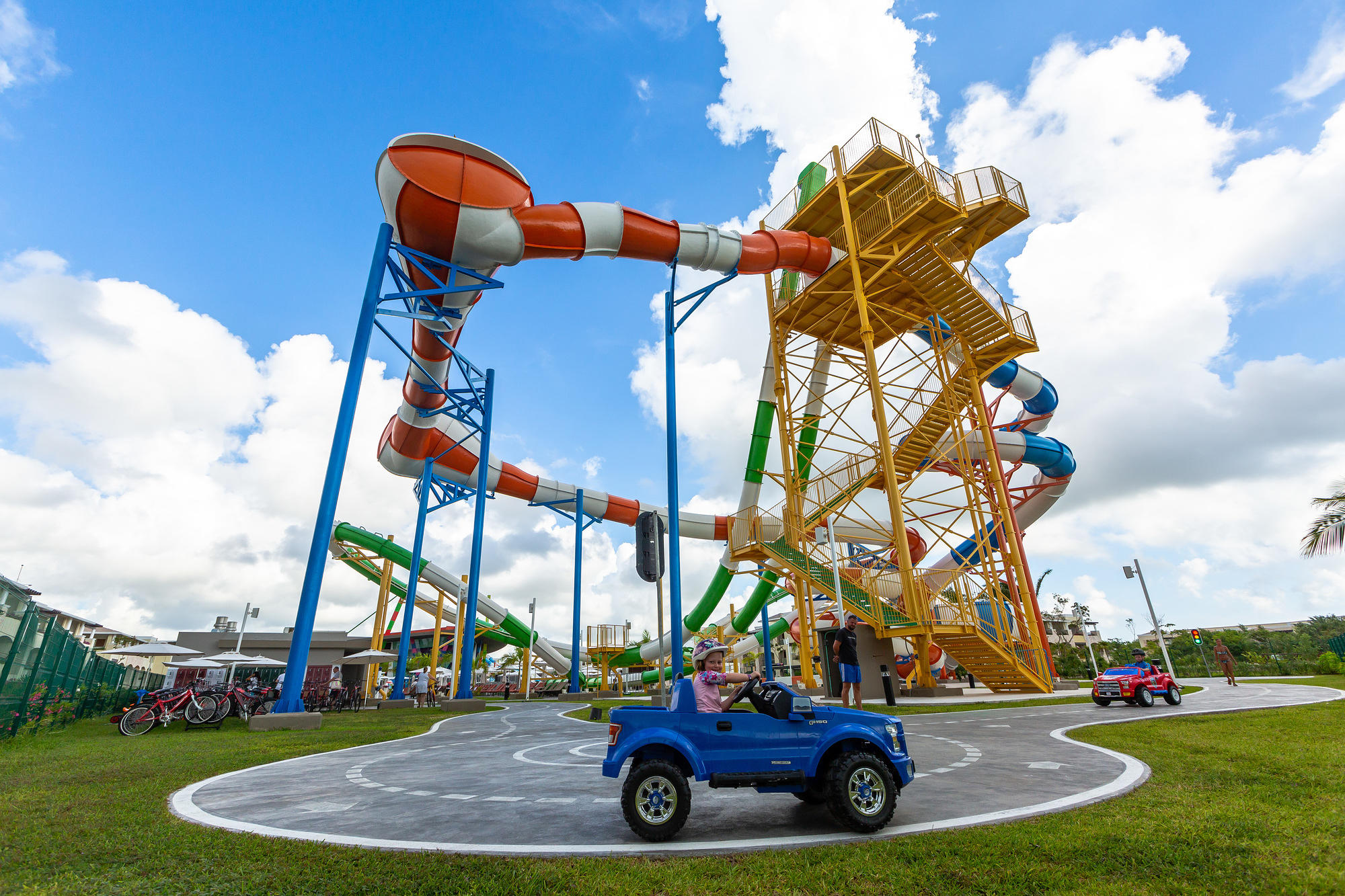 The water park at The Grand at Moon Palace Cancun