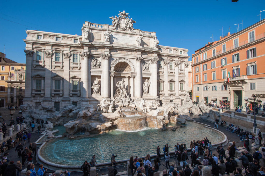 Trevi Fountain, Rome, Italy