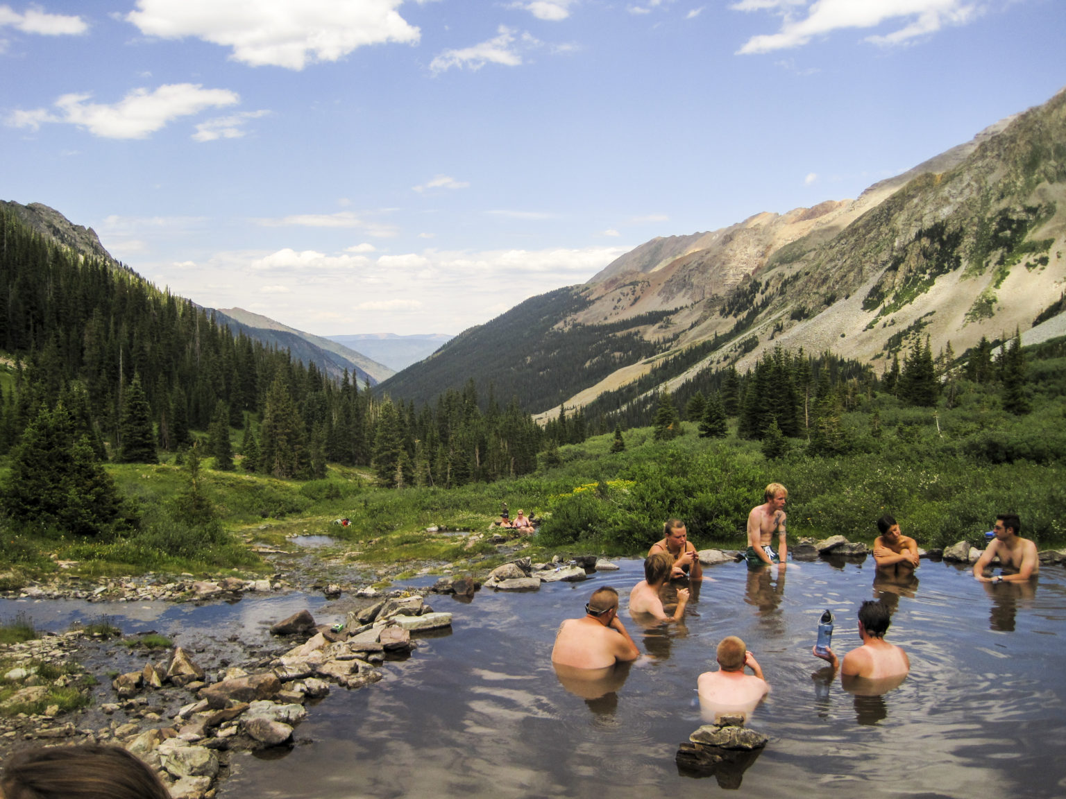 7 Steamy ClothingOptional Colorado Hot Springs