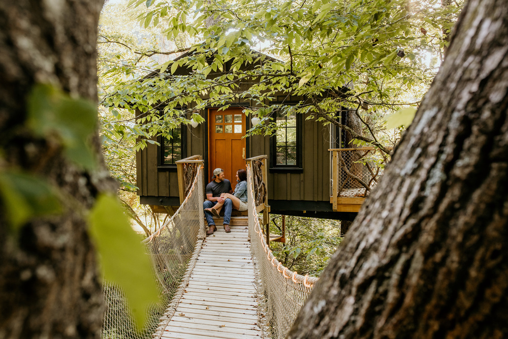 Asheville Glamping cabin