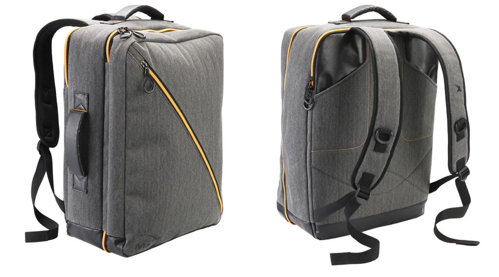 Two views of the Cabin Max Oxford Carry On Luggage – Backpack