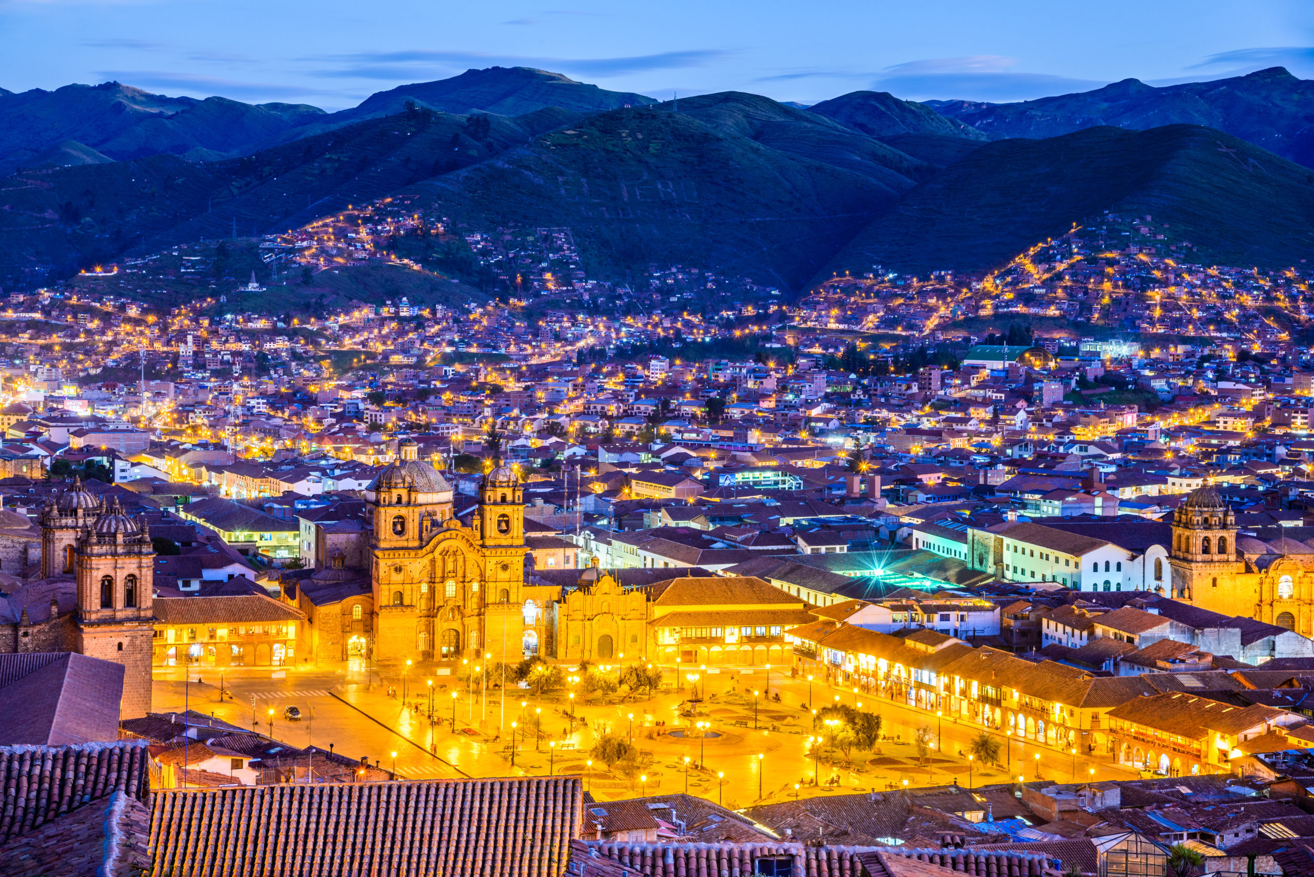 Plaza de Armas in Cusco, Peru